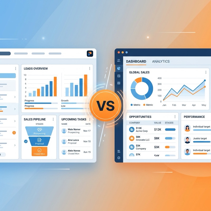 Planports vs Salesforce CRM Karşılaştırma 2026