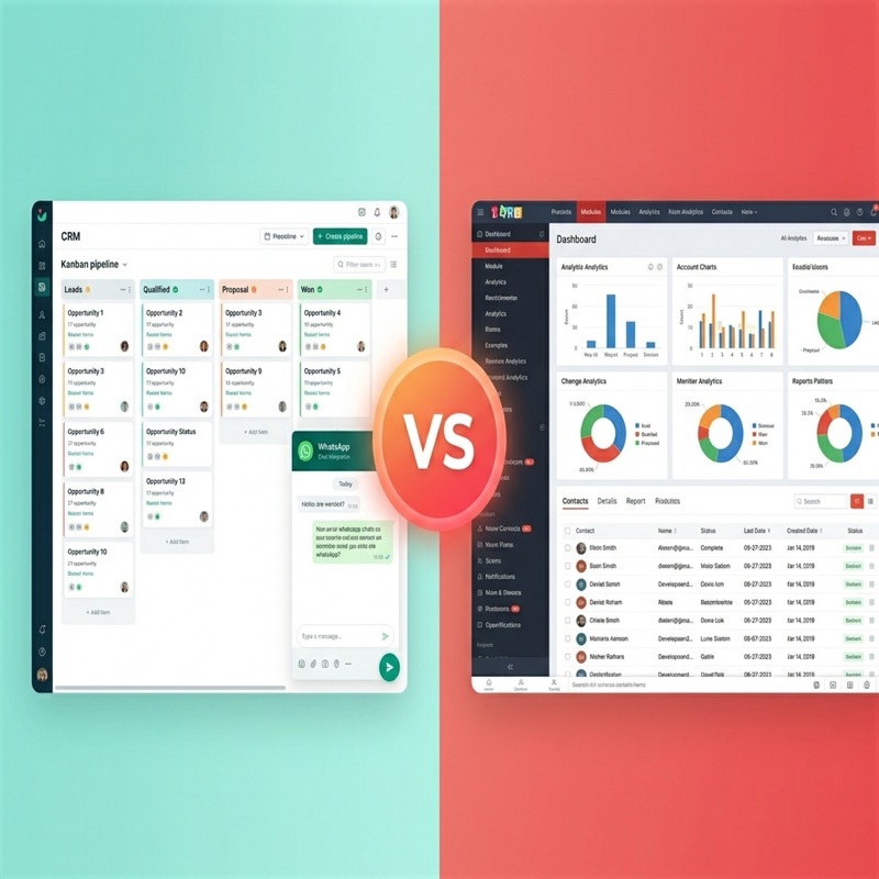 Planports vs Zoho CRM Karşılaştırma 2026 Türkiye