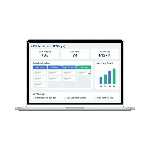 Planports KOBİ CRM - Müşteri Takibi, Satış Pipeline ve Teklif Yönetimi
